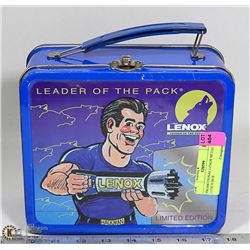 PROMOTIONAL LENOX METAL LUNCH BOX