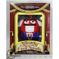 M&Ms NUTCRACKER CANDY DISPENSER, NEW IN BOX