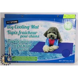 NEW BLUE DOG COOLING MAT, WORKS WITHOUT WATER,