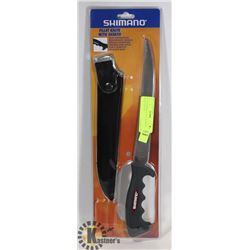 NEW SHIMANO 9" FILLET KNIFE WITH SHEATH