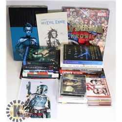 FLAT OF ASSORTED GRAPHIC NOVELS