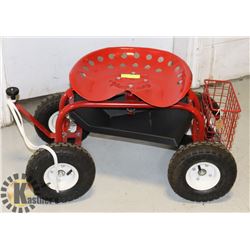 LEE VALLEY - TRACTOR STYLE STEERABLE, ROLLING SEAT