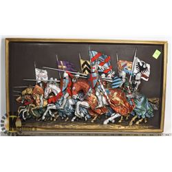 3D MEDIEVAL WALL HANGING DECOR.