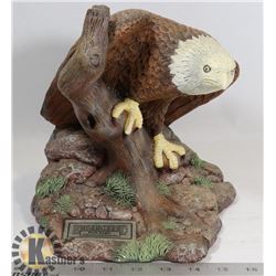 LARGE ENDANGERED EAGLE STATUE