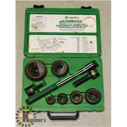 GREENLEE KNOCKOUT PUNCH SET
