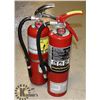 Image 1 : LOT OF 2 X 5LBS CHARGED FIRE EXTINGUISHERS