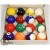 Image 1 : BILLIARD BALL SET