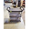 Image 1 : 3-TIER PLASTIC ROLLING CART