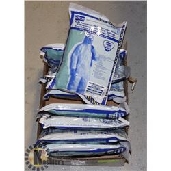 8 PAIR OF DISPOSABLE COVERALLS
