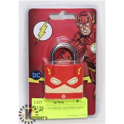 NEW THE FLASH DC LICENSED KEY LOCK