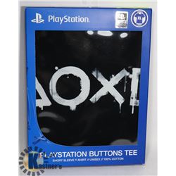 NEW PLAYSTATION OFFICIAL LICENSED T-SHIRT