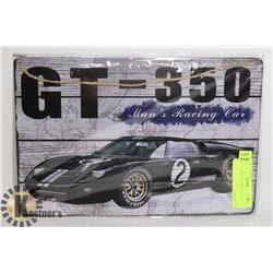 NEW FORD GT350 METAL SIGN