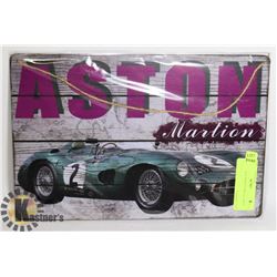 NEW ASTON MARTIN METAL SIGN