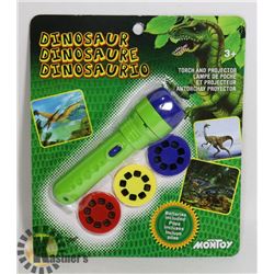 NEW 24 IMAGE DINOSAUR TORCH AND PROJECTOR