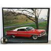Image 1 : LARGE 1959 CHEVROLET FRAMED PICTURE