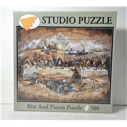 3)  FACTORY SEALED 500 PCE PUZZLE OF "THE LAST