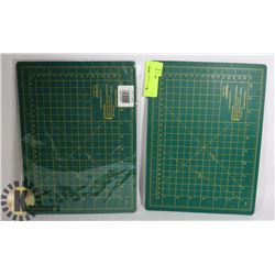 TWO 12" X 9" CUTTING MATS