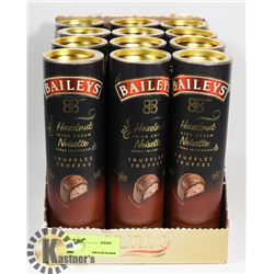 CASE OF 12 BAILEY'S HAZELNUT IRISH CREAM TRUFFLES