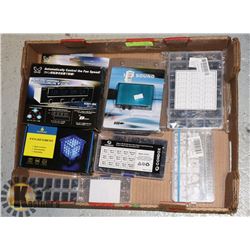 FLAT OF ASSORTED SCREWS AND OTHER AUTOMOTIVE