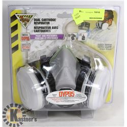 NEW DUAL CARTRIDGE RESPIRATOR