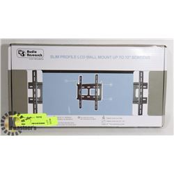 SLIM LCD WALL MOUNT FOR TV'S UP TO 32"