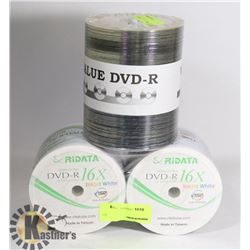 LARGE BUNDLE OF DVD R DISCS