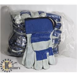 10 PAIRS OF FORCEFIELD WORK GLOVES