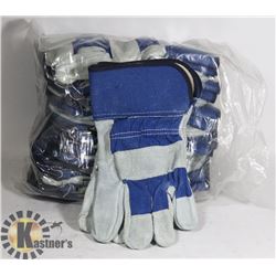 10 PAIRS OF FORCEFIELD WORK GLOVES