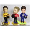 Image 1 : LOT OF 3  BOBBLE HEADS, INCLUDES STEVE PARK, DALE