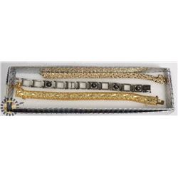 BOX OF 3 FASHION BRACELETS