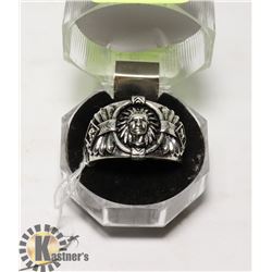 925 STERLING MENS "SPIRIT OF THE WARRIOR"