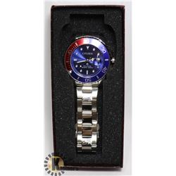 NEW MENS CITIZEN ECO DRIVE STAINLESS