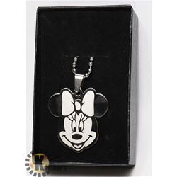 MINNIE MOUSE SHAPED PENDANT WITH