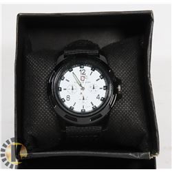 NEW GENIUS ARMY WATCH BLACK WITH WHITE