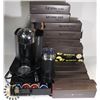 Image 1 : NESPRESSO COFFEE MAKER WITH PODS & MILK WARMER