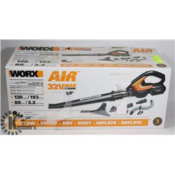 WORX 32VOLT MAX LITHIUM BLOWER