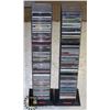 Image 1 : 2 CD TOWERS WITH 100 MUSIC CDS INCLUDED