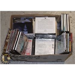 BOX OF ASSORTED CD'S