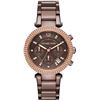 Image 3 : NEW MICHAEL KORS TRIPLE CHRONO BROWN DIAL MSRP$370