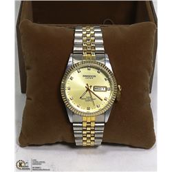 NEW SWANSON MEN'S TWO-TONE WATCH -