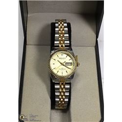 NEW SWANSON LADIES TWO-TONE WATCH -