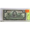 Image 1 : 1937 BANK OF CANADA DOLLAR BILL.