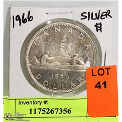 1966 CANADIAN SILVER DOLLAR