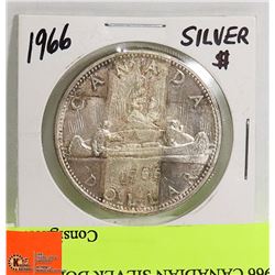 1966 CANADIAN SILVER DOLLAR