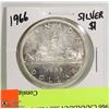 Image 1 : 1966 CANADIAN SILVER DOLLAR