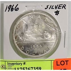 1966 CANADIAN SILVER DOLLAR