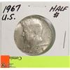 Image 1 : U.S. KENNEDY HALF DOLLAR 1967