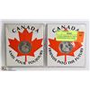Image 1 : CANADA FRIENDS OF THE FUTURE 2 COMMEMORATING TOKEN