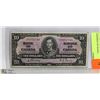 Image 1 : CANADIAN 1937 $10 BILL