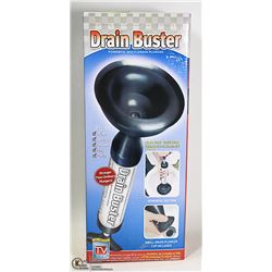 NEW DRAIN BUSTER MULTI-DRAIN PLUNGER